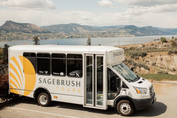 Bus at Lakeside Viewpoint