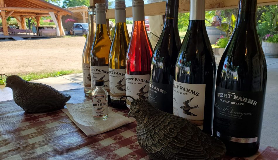 COVERT Farms Wine Bottle Row COVERT Farms Wine Bottle Row