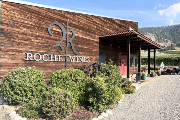 Roche Exterior Outdoor Tasting Background Roche Exterior Outdoor Tasting Background